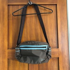 Agnès b. Voyage Brown Over the Shoulder Bag